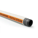 Digital image of a Buhar White Cover 7 Bar Non-Marking Steam Hose on a white background