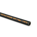 Image of Buhar Black Cover 7 Bar Steam Hose - Per Metre on a white background
